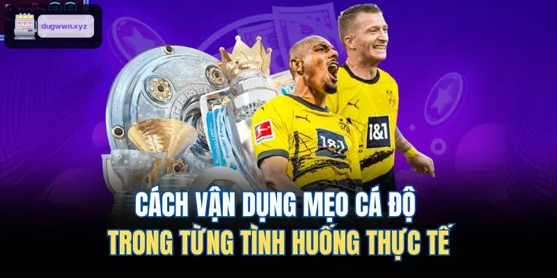 Ứng dụng mẹo cá độ bóng đá trong thực tế